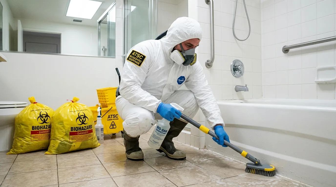 Decontamination equipment deployed for Blood Cleanup in Jefferson Hills